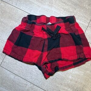 Old Navy Red and Black pajama Shorts